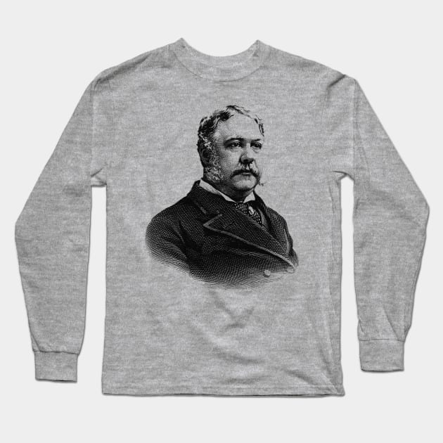 President Chester Arthur Long Sleeve T-Shirt by warishellstore